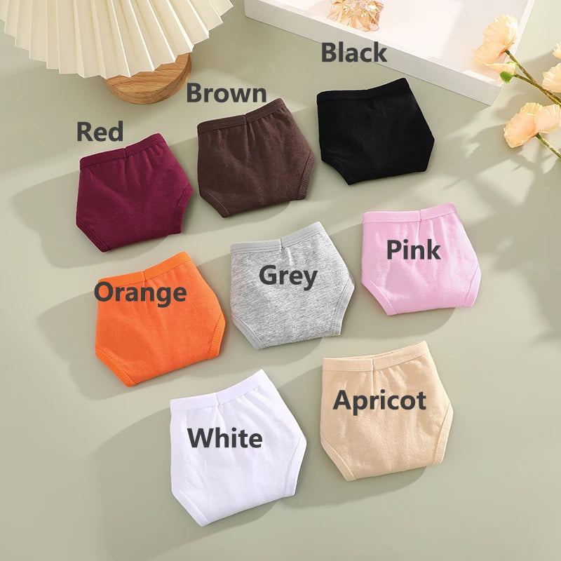 4PCS/Set Cotton Panties for Women Sexy Low Rise G-String Thongs