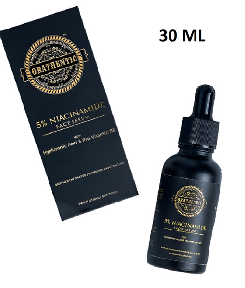 Orathentic 5% Niacinamide Face Serum For Hydrates, Repairs, and Evens