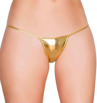 Shinny Metallic G String Thong