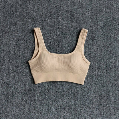 Seamless Sport Bra Women Lingerie Fitness Yoga Running Vest Underwear