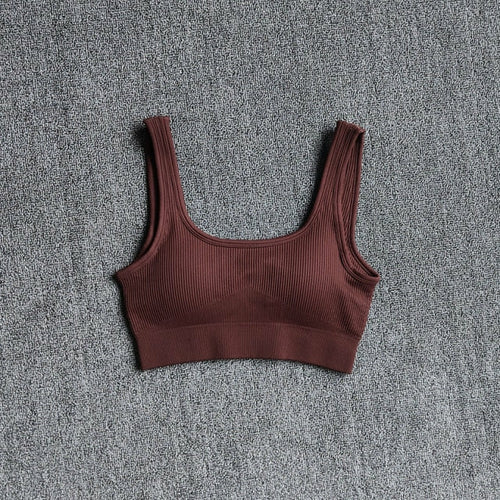 Seamless Sport Bra Women Lingerie Fitness Yoga Running Vest Underwear