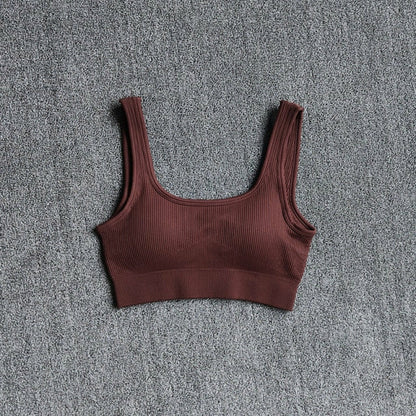 Seamless Sport Bra Women Lingerie Fitness Yoga Running Vest Underwear