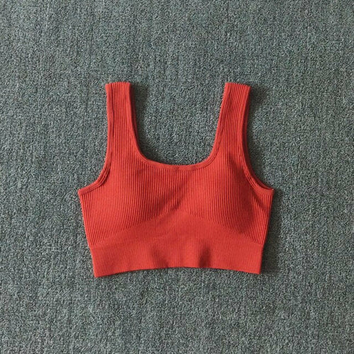 Seamless Sport Bra Women Lingerie Fitness Yoga Running Vest Underwear
