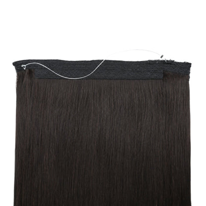 Natural Black (1B) Halo Hair Extensions (100g-120g)